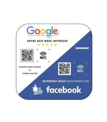 Plaque connectée pour...